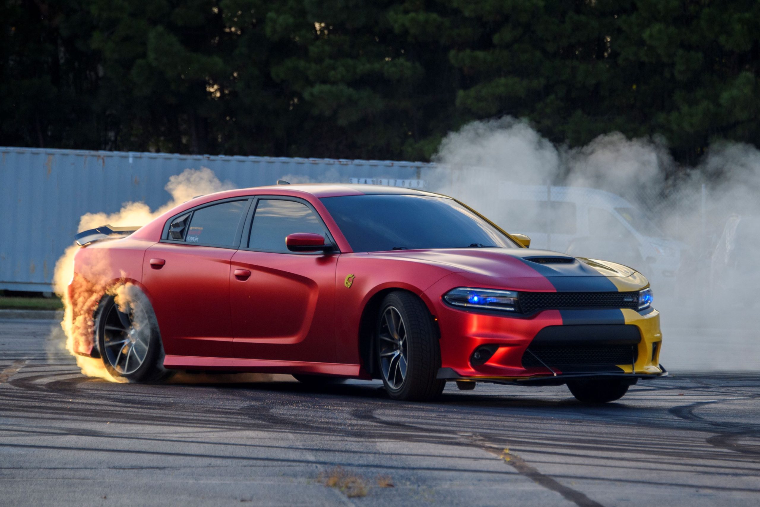red car